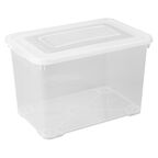 Pojemnik TRANSPARENTNY 65 L 60 x 40 x 38.8 cm SPACEO