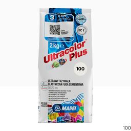 Fuga cementowa Ultracolor 100 biały 2 kg Mapei