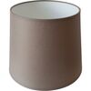 Abażur 9988 owalny 16-14 x 16 cm tkanina brąz E27 TK LIGHTING