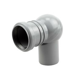Kolano nastawne kulowe 50 mm szare GIRPI