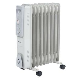 Grzejnik olejowy 2000W biały 