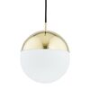 Lampa wisząca Livia IP22 biało-złota E27 Prezent