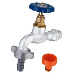 Zawór czerpalny 1/2" x 3/4" PP szybkozłącze CALIDO