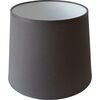 Abażur 9986 owalny 16-14 x 16 cm tkanina szary E27 TK LIGHTING