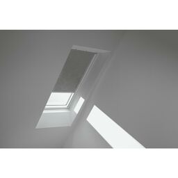 Roleta zaciemniająca do okna dachowego 78x118 cm khaki z aluminiową ramą Velux
