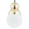 Lampa wisząca LIVIA IP22 biało-złota E14 PREZENT