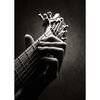 Obraz na metalu GUITAR 32 x 45 cm
