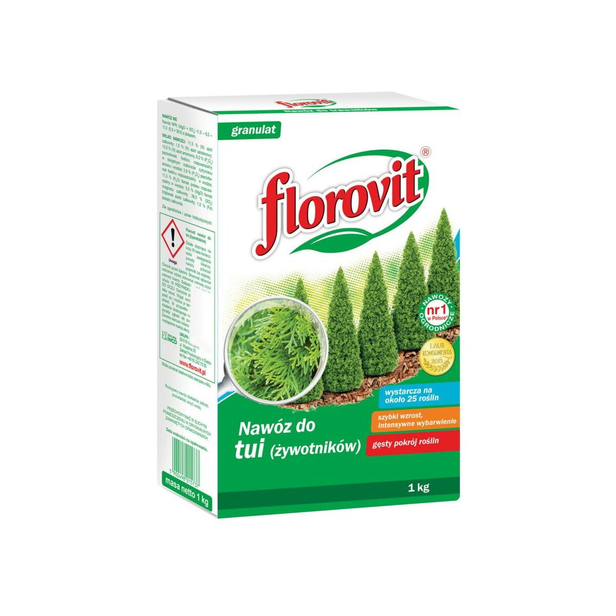 Nawóz do tui 1kg Florovit