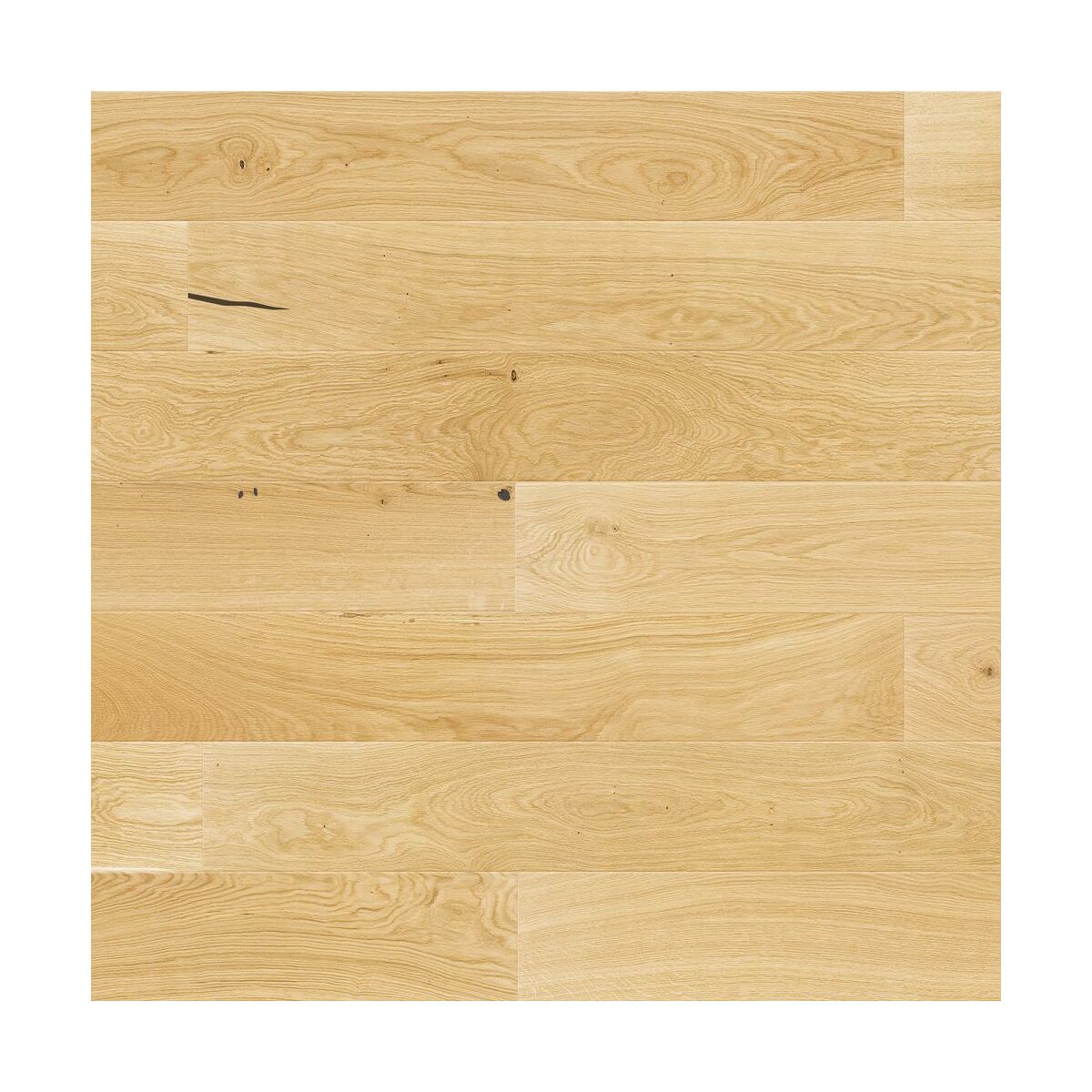 Podłoga drewniana deska trójwarstwowa Dąb szczotkowany 1-lamelowa olej naturalny 14 mm Barlinek