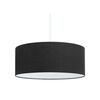 Lampa wisząca CLINTON śr. 80 cm czarna INSPIRE