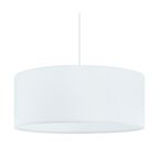 Lampa wisząca Sitia 48 cm biała 3 x E27 Inspire