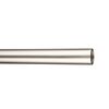 Drążek do karnisza QUANTUM 240 cm chrom mat 25 mm metalowy