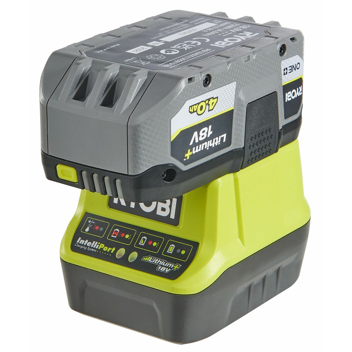 Zestaw akumulatorów 18V 2x4.0Ah  Ryobi One+ RB18242X + ładowarka 2.0 AMP