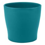 Doniczka ceramiczna 16 cm turkusowa TOSKANIA CERAMIK