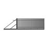 Brama przesuwna NEGROS 400 x 150 cm lewa POLBRAM