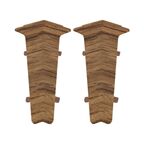 Narożnik wewnętrzny do listwy przypodłogowej pcv Harry 619 Ergo 60 mm Home Inspire