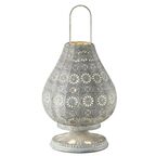Lampa stołowa JASMIN szara E14 TRIO LIGHTING INTER