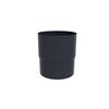 Mufa rynnowa 50 mm Grafitowa SCALA PLASTICS