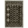 Dywan dwustronny DOUBLE szaro-biały 120 x 170 cm