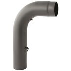 Kolano gięte wysokie z szybrem i rewizją KGSR150/90-CZ2/W-GRAFIT DARCO