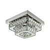 Lampa sufitowa MARIA srebrna LED SOLEJ