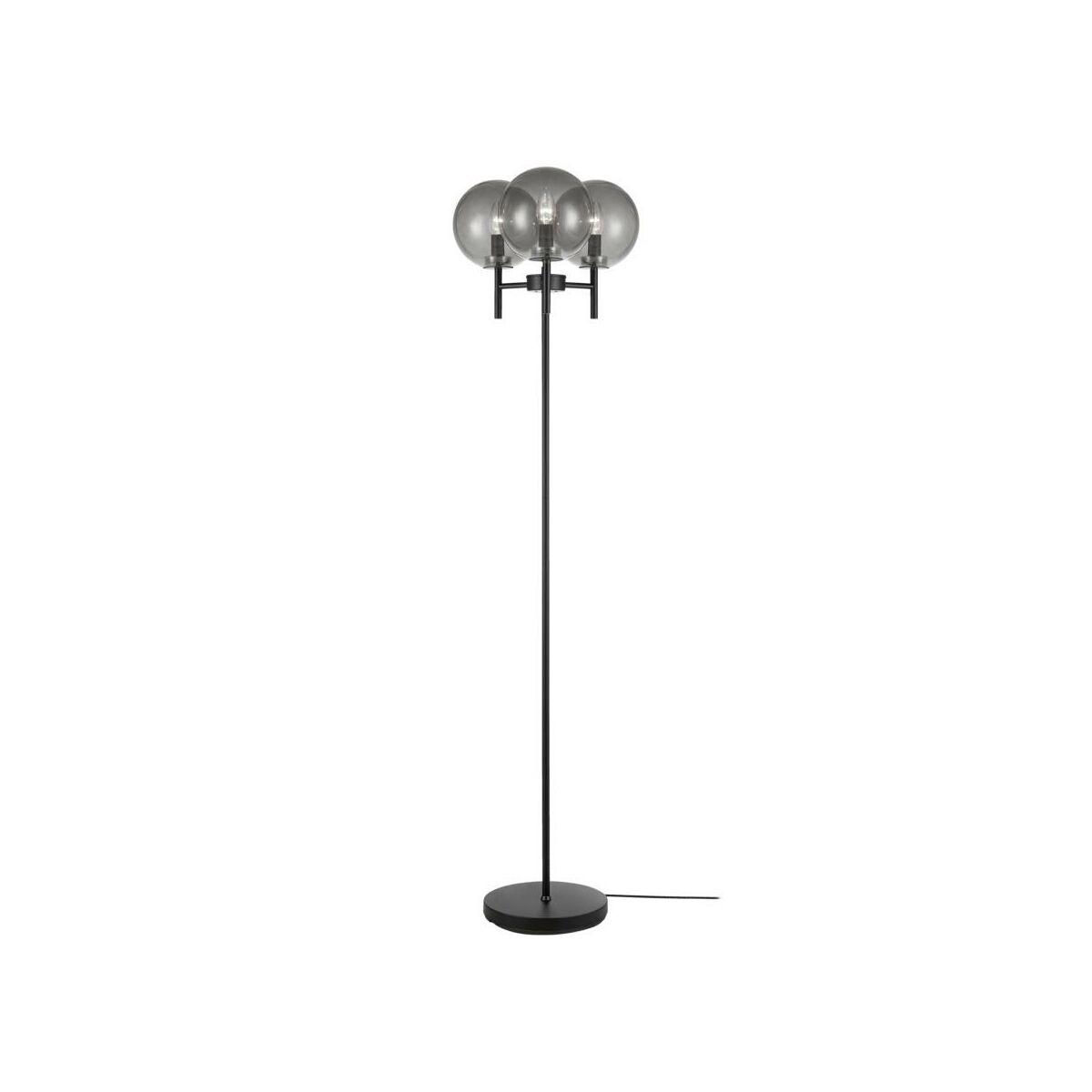 Lampa podłogowa Crown czarna 3 x E14 Markslojd