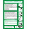 Znak informacyjny INSTRUKCJA UDZIELANIA PIERWSZEJ POMOCY wys. 35 cm