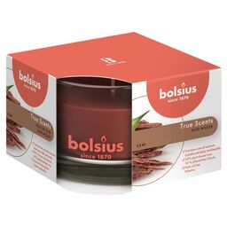 Świeca zapachowa w szkle True Scents drzewo agarowe Bolsius