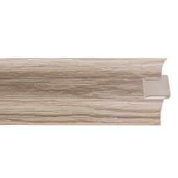 Listwa przypodłogowa pcv Dąb Biały LP 52.1 mm Korner