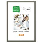 Ramka na zdjęcia PINIA 21 x 30 cm szara drewniana