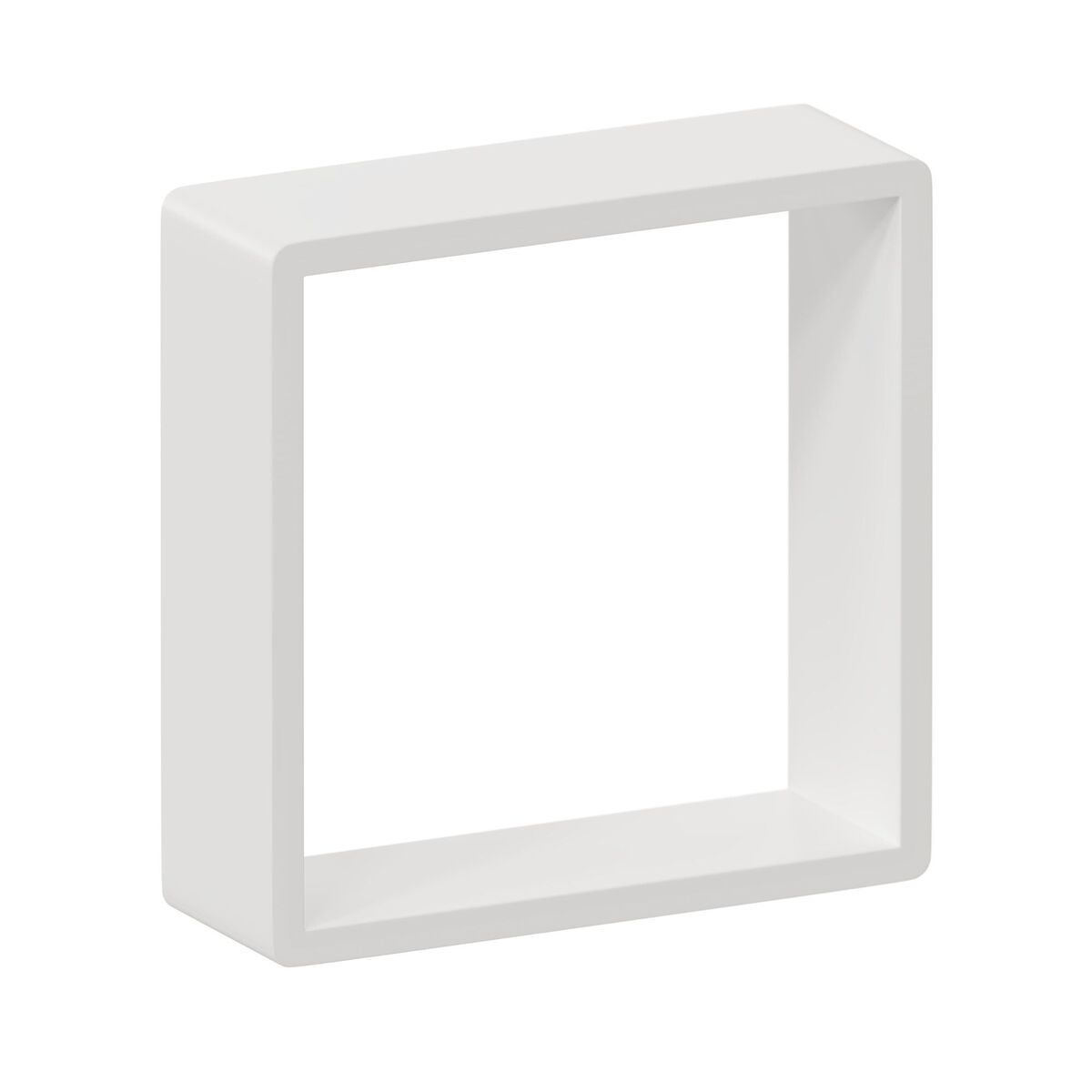 Zestaw 3 półek ściennych Cube biała Spaceo