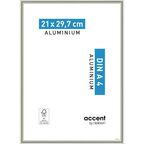 Ramka na zdjęcia ACCENT 21 x 29.7 cm nikiel mat aluminiowa