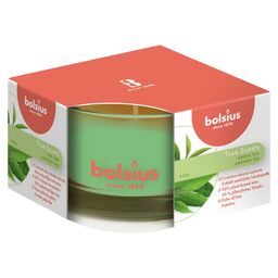 Świeca zapachowa w szkle True Scents zielona herbata Bolsius