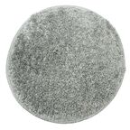 Dywan shaggy EVO jasnoszary okrągły śr. 60 cm