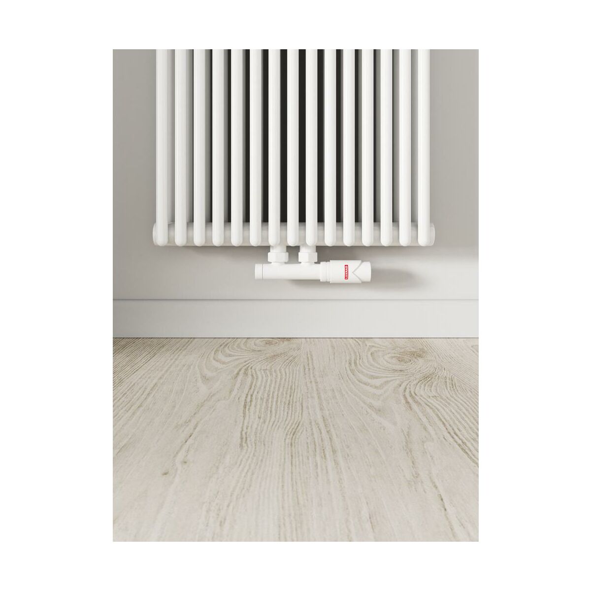Zestaw termostatyczny DUO PRAWY 3/4" x M22 x 1.5 CZARNY LUXRAD