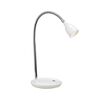 Lampa stołowa TULIP biała LED MARKSLOJD