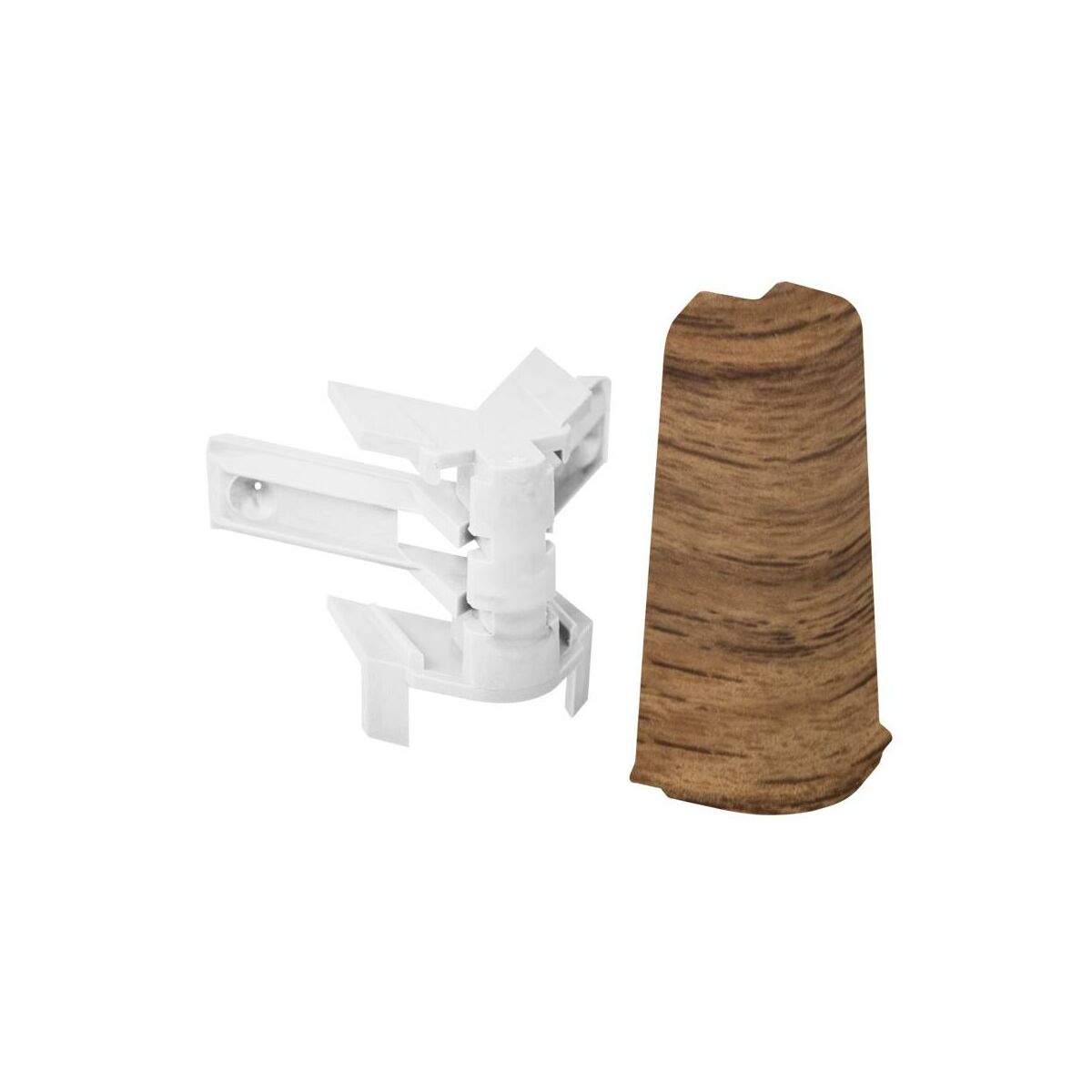 Narożnik zewnętrzny do listwy przypodłogowej pcv Harry 619 Ergo 60 mm Home Inspire