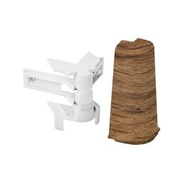 Narożnik zewnętrzny do listwy przypodłogowej pcv Harry 619 Ergo 60 mm Home Inspire
