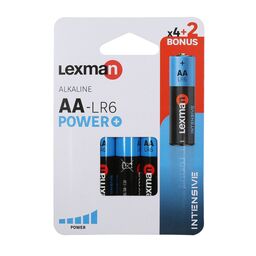 Bateria alkaliczna INTENSIVE LR6/AA 6 SZT. LEXMAN