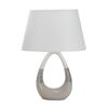 Lampa stołowa ROMANO biało-beżowa E27 CANDELLUX