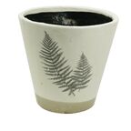 Osłonka ceramiczna 19.5 x 19.5 cm beżowa 985225