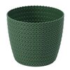 Osłonka plastikowa 11 cm ciemnozielona MAGNOLIA