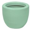 Osłonka gliniana 16 cm zielona PERŁA KAEMINGK