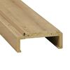 Belka górna ościeżnicy REGULOWANEJ 80 Dąb riviera 160 - 180 mm CLASSEN