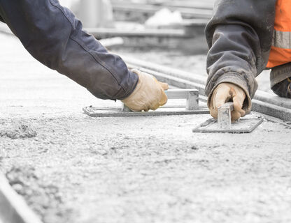 Wykonanie płyty betonowej