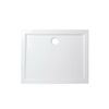Brodzik do kabiny prysznicowej płaski Essential 80 x 100 x 5/3 Sensea