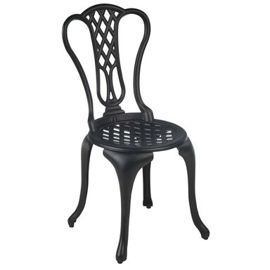 Krzeslo Ogrodowe Verona Aluminiowe Czarne Krzesla Fotele Lawki Ogrodowe W Atrakcyjnej Cenie W Sklepach Leroy Merlin
