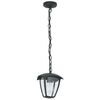 Lampa ogrodowa wisząca FOX IP44 czarna E27 MILAGRO