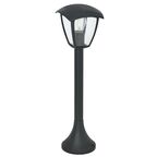 Lampa ogrodowa stojąca FOX IP44 60 cm czarna E27 MILAGRO
