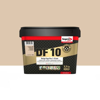 Fuga cementowa DF10  beżowy  2.5 kg SOPRO